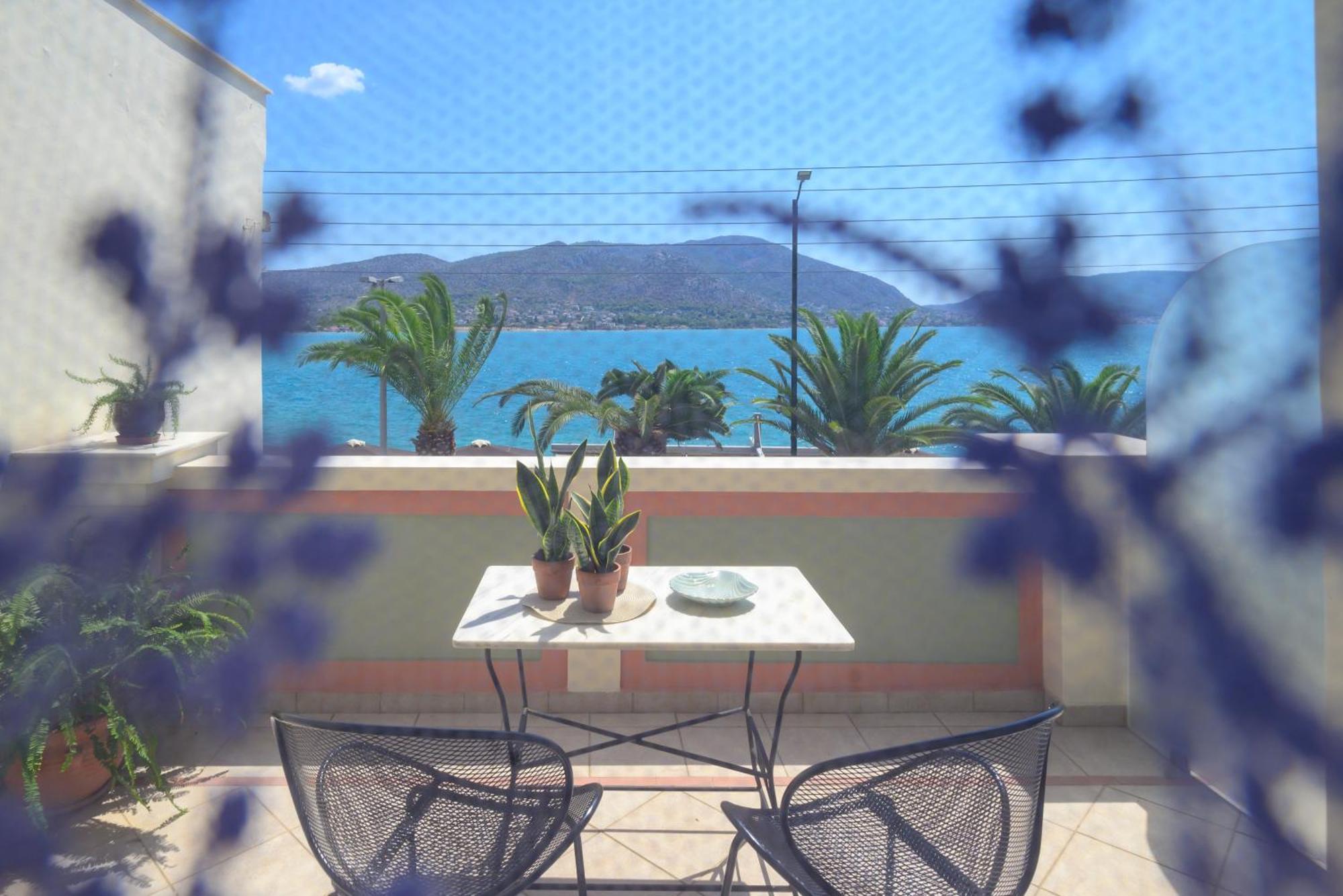 Seaside Apartment Salamís Exterior foto